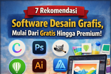 7 Rekomendasi Software Desain Grafis, Mulai Dari Gratis Hingga Premium!