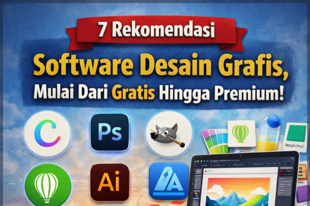 7 Rekomendasi Software Desain Grafis, Mulai Dari Gratis Hingga Premium!
