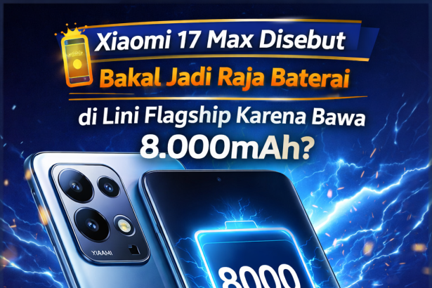 Xiaomi 17 Max Disebut Bakal Jadi Raja Baterai di Lini Flagship Karena Bawa 8.000mAh?