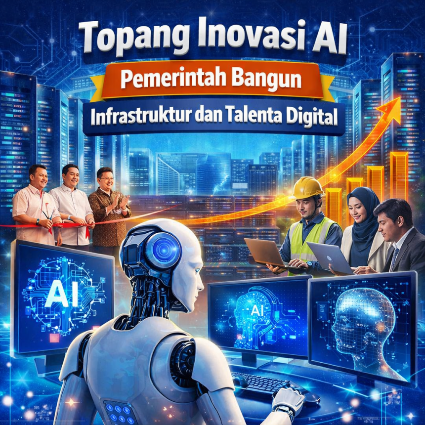Topang Inovasi AI, Pemerintah Bangun Infrastruktur dan Talenta Digital
