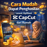 Cara Mudah Dapat Penghasilan Lewat Aplikasi CapCut dari Rumah