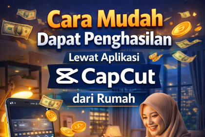 Cara Mudah Dapat Penghasilan Lewat Aplikasi CapCut dari Rumah
