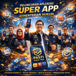 Peluncuran Aplikasi Super App PASTI Kementerian Hukum