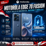 Motorola Edge 70 Fusion Turut Rilis di Indonesia, Baterai 7.000mAh!