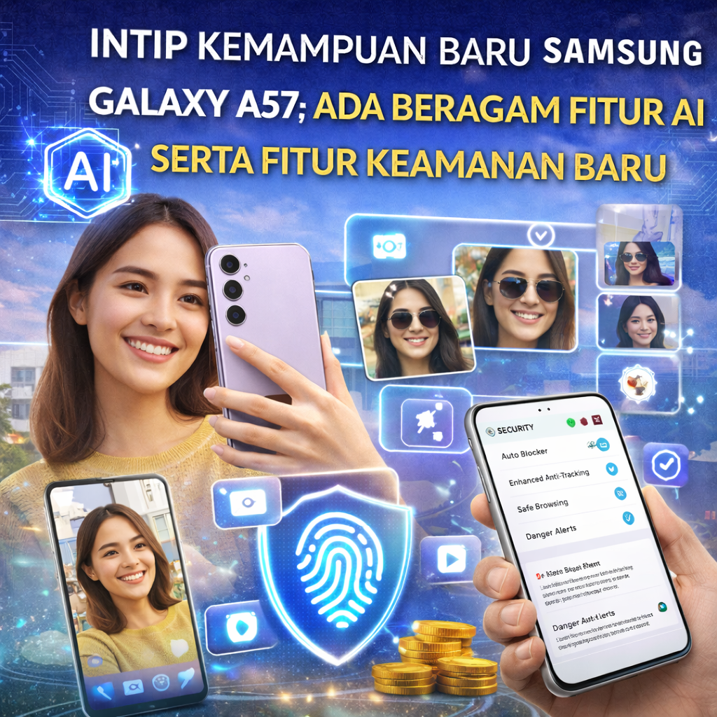 Intip Kemampuan Baru Samsung Galaxy A57: Ada Beragam Fitur AI serta Fitur Keamanan Baru