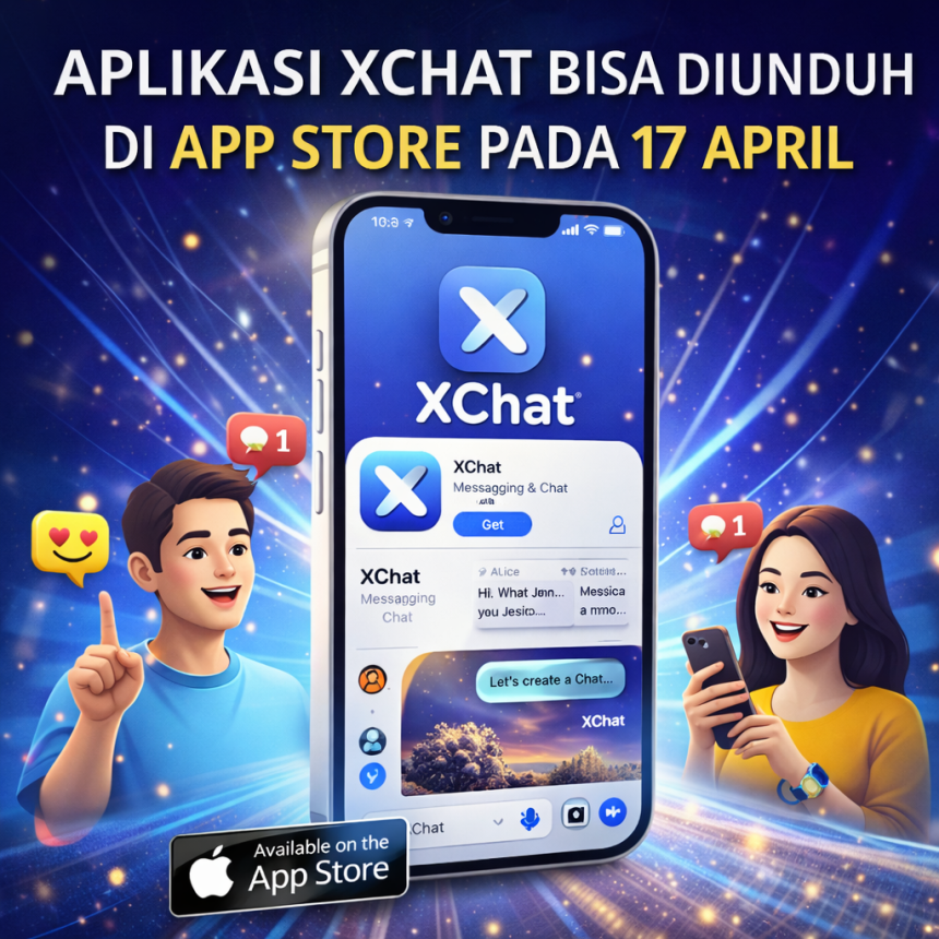 Aplikasi XChat Bisa Diunduh di App Store pada 17 April