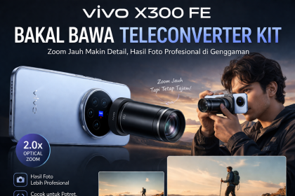 Vivo X300 FE Bakal Bawa Teleconverter Kit