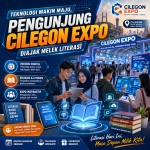 Teknologi Makin Maju, Pengunjung Cilegon Expo Diajak Melek Literasi