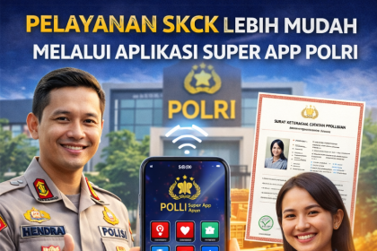 Pelayanan SKCK Lebih Mudah Melalui Aplikasi Super App Polri