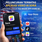 Peluncuran Terbatas, Aplikasi Video AI Sora Langsung Masuk Tiga Besar App Store AS