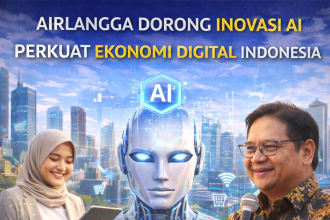 Airlangga Dorong Inovasi AI Perkuat Ekonomi Digital Indonesia