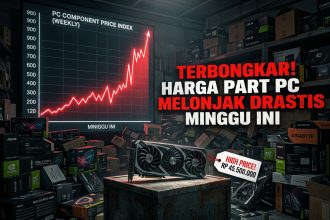 Krisis semikonduktor penyebab harga komponen PC naik.