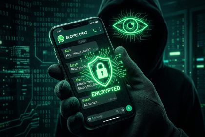 Alt Text: Ilustrasi cara mengetahui WhatsApp disadap untuk menjaga keamanan data pribadi.