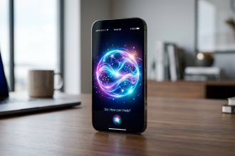 Ikon fitur baru Siri iOS 27 dengan teknologi AI