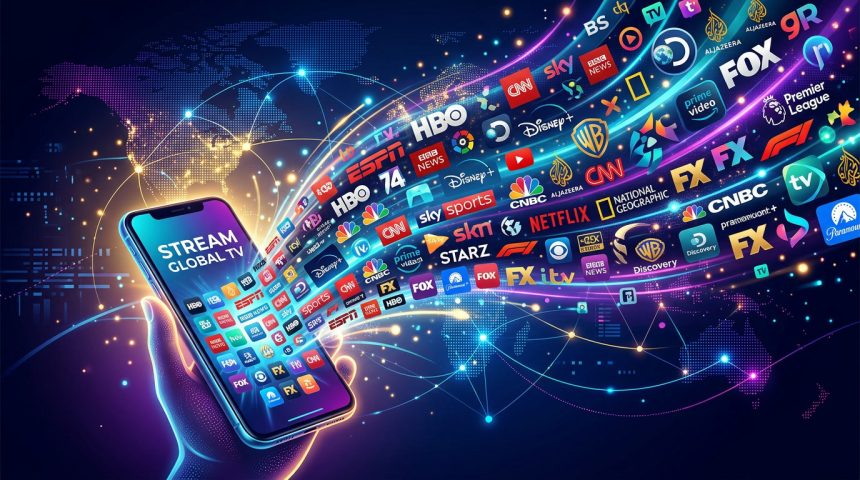 Daftar aplikasi untuk nonton channel premium gratis di HP.