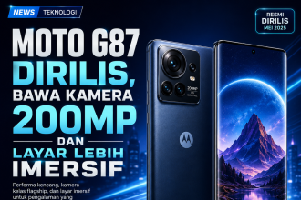 Moto G87 Dirilis, Bawa Kamera 200MP dan Layar Lebih Imersif