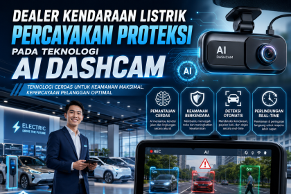 Dealer Kendaraan Listrik Percayakan Proteksi pada Teknologi AI Dashcam