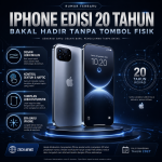 iPhone Edisi 20 Tahun Bakal Hadir Tanpa Tombol Fisik