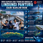 BRIN Siapkan Lima Teknologi Unggulan, Lindungi Pantura dari Banjir Rob