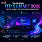 Telkom Gelar ITD Summit 2026, Perkuat Inovasi AI dan Transformasi Digital Nasional
