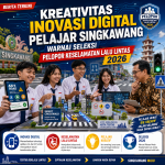Kreativitas Inovasi Digital Pelajar Singkawang Warnai Seleksi Pelopor Keselamatan Lalu Lintas 2026