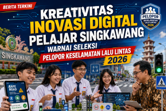 Kreativitas Inovasi Digital Pelajar Singkawang Warnai Seleksi Pelopor Keselamatan Lalu Lintas 2026