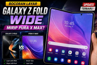 Bocoran Layar Galaxy Z Fold Wide, Mirip Pura X Max?
