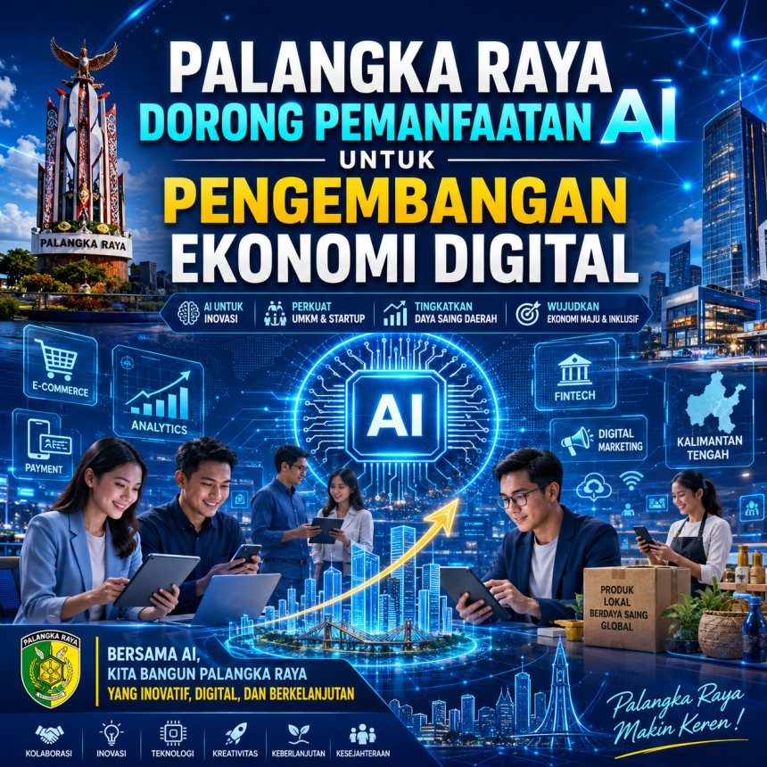 Palangka Raya Dorong Pemanfaatan AI untuk Pengembangan Ekonomi Digital