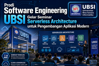 Prodi Software Engineering UBSI Gelar Seminar Serverless Architecture untuk Pengembangan Aplikasi Modern