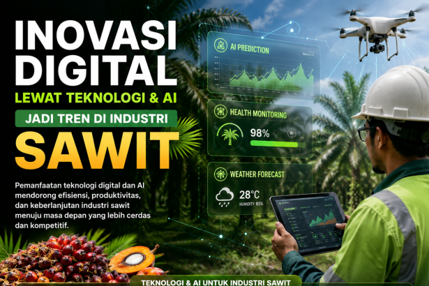 Inovasi Digital Lewat Teknologi dan AI Jadi Tren di Industri Sawit