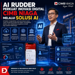 AI Rudder Perkuat Inovasi Digital CIMB Niaga melalui Solusi AI