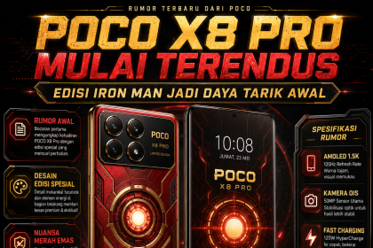 Poco X8 Pro Mulai Terendus, Edisi Iron Man Jadi Daya Tarik Awal