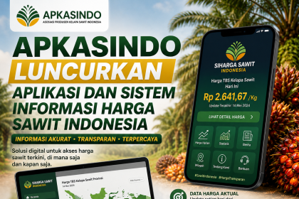 APKASINDO Luncurkan Aplikasi dan Sistem Informasi Harga Sawit Indonesia