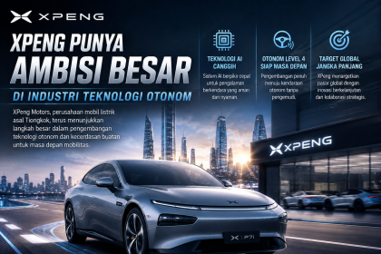 Xpeng Punya Ambisi Besar di Industri Teknologi Otonom