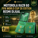 Motorola Razr 60 FIFA World Cup 26 Edition Resmi Dijual, Edisi Spesial dengan Harga Premium