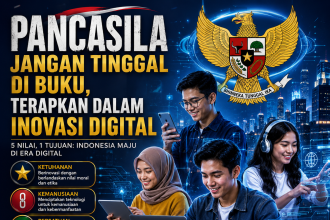 Pancasila Jangan Tinggal di Buku, Terapkan dalam Inovasi Digital