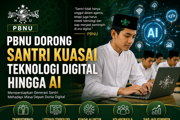 PBNU Dorong Santri Kuasai Teknologi Digital Hingga AI