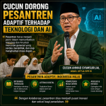 Cucun Dorong Pesantren Adaptif terhadap Teknologi dan AI