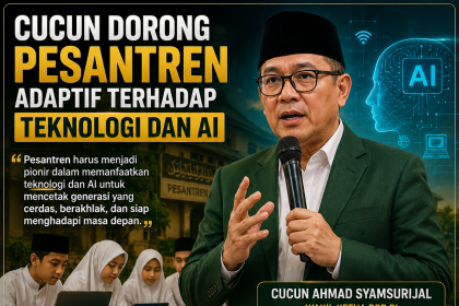 Cucun Dorong Pesantren Adaptif terhadap Teknologi dan AI