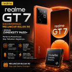 Realme GT 7 Dikonfirmasi Meluncur Bulan Ini Dengan Dimensity 9400+
