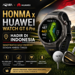 HONMA x HUAWEI WATCH GT 6 Pro Hadir di Indonesia, Smartwatch Golf Premium dengan Ambisi Tinggi