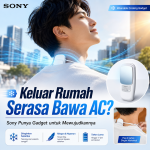 Keluar Rumah Serasa Bawa AC? Sony Punya Gadget untuk Mewujudkannya