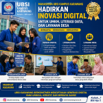 Mahasiswa UBSI Kampus Karawang Hadirkan Inovasi Digital untuk UMKM, Literasi Data, dan Layanan Desa